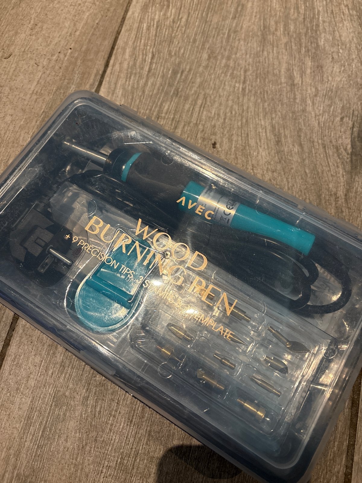 Houtbrander pen set - Pyrografie hobby apparaat, Verzenden, Gereedschap of Toebehoren, Nieuw, Meerkleurig