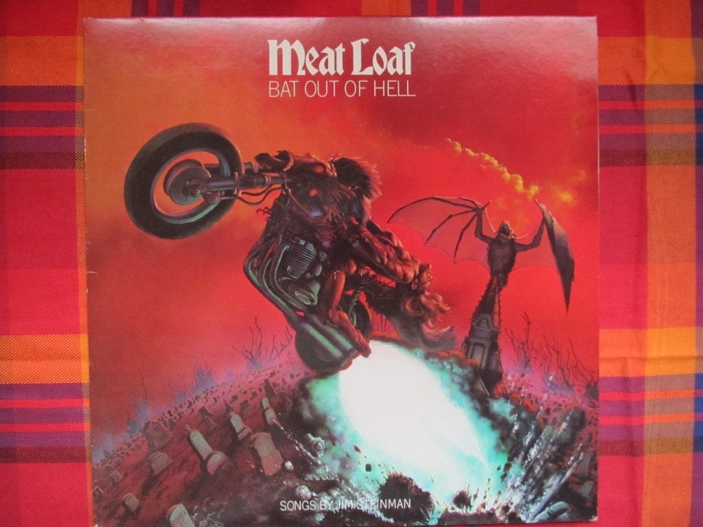 LP Meat Loaf - Bat Out Of Hell, Ophalen, LP, Gebruikt, Hardrock