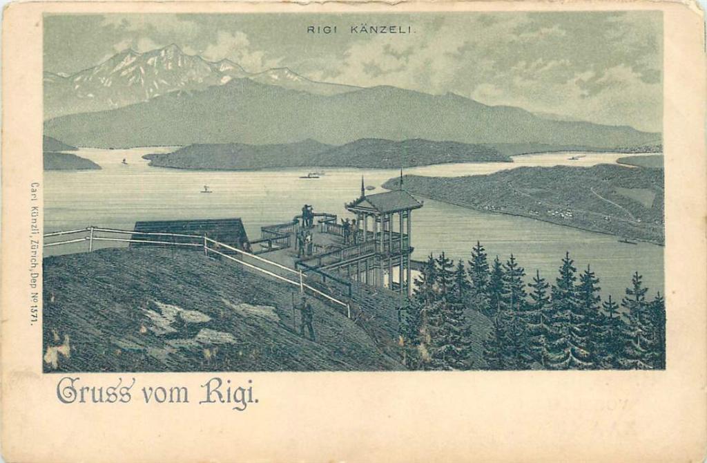 381-201-043 Rigi Gruss vom, Verzenden, Voor 1920, Overig Europa