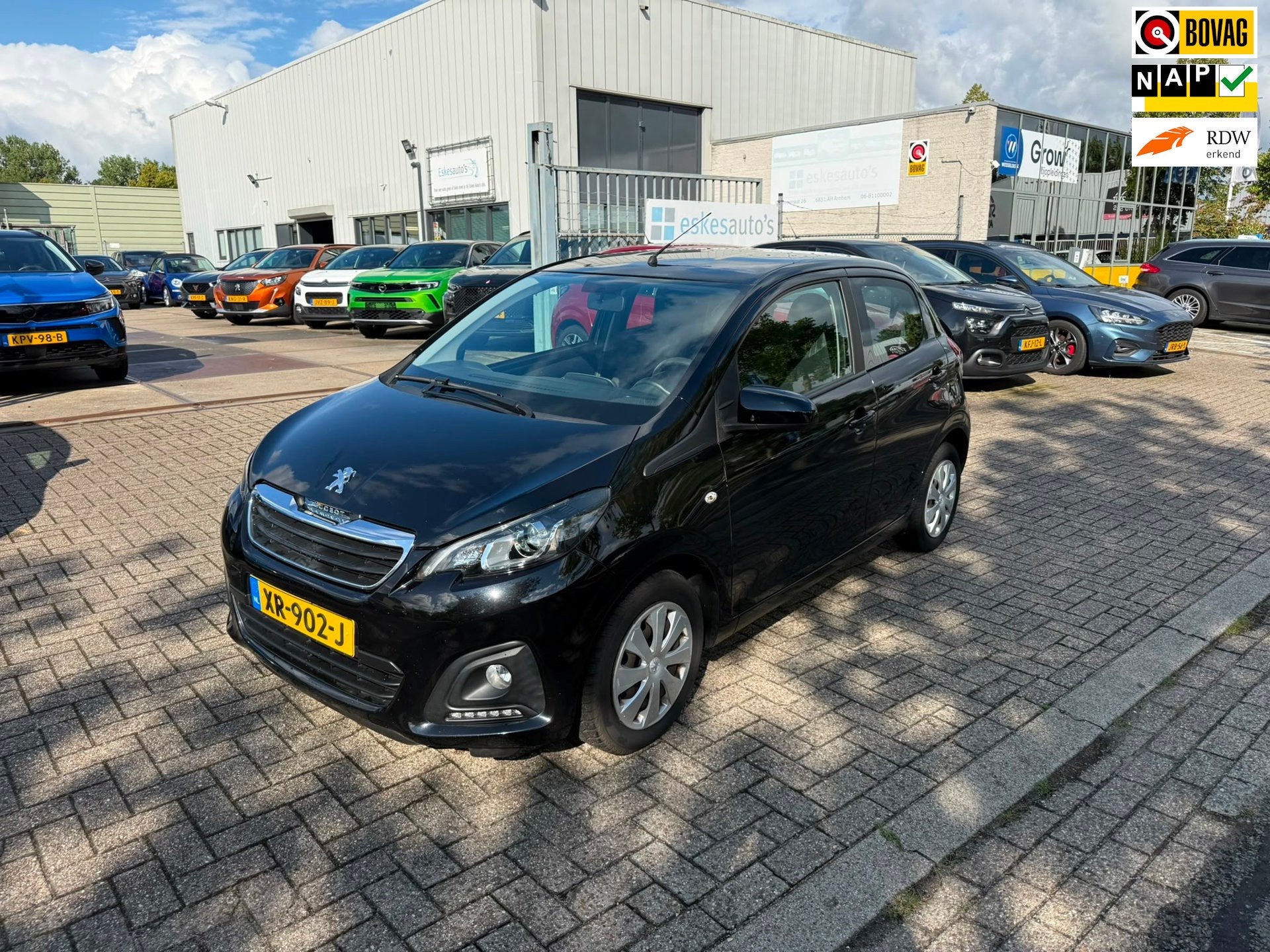 Peugeot 108 1.0 e-VTi Active, NAP NL auto, Camera, Airco, Na, Stof, Gebruikt, Euro 6, 4 stoelen