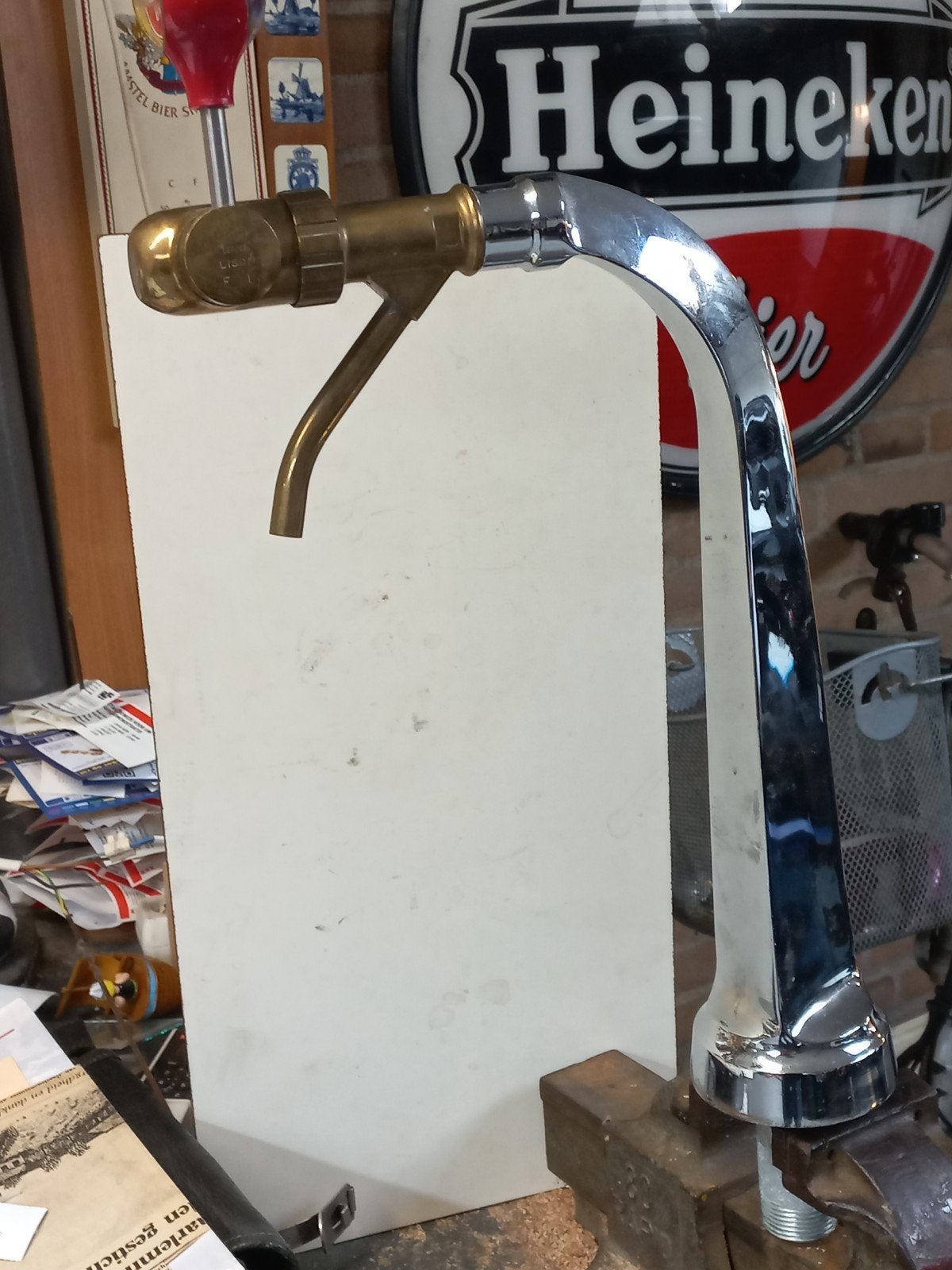 Amstel Bier Tapkraan - Vintage Brouwerij Collectible, Ophalen of Verzenden, Gebruikt, Overige typen, Amstel
