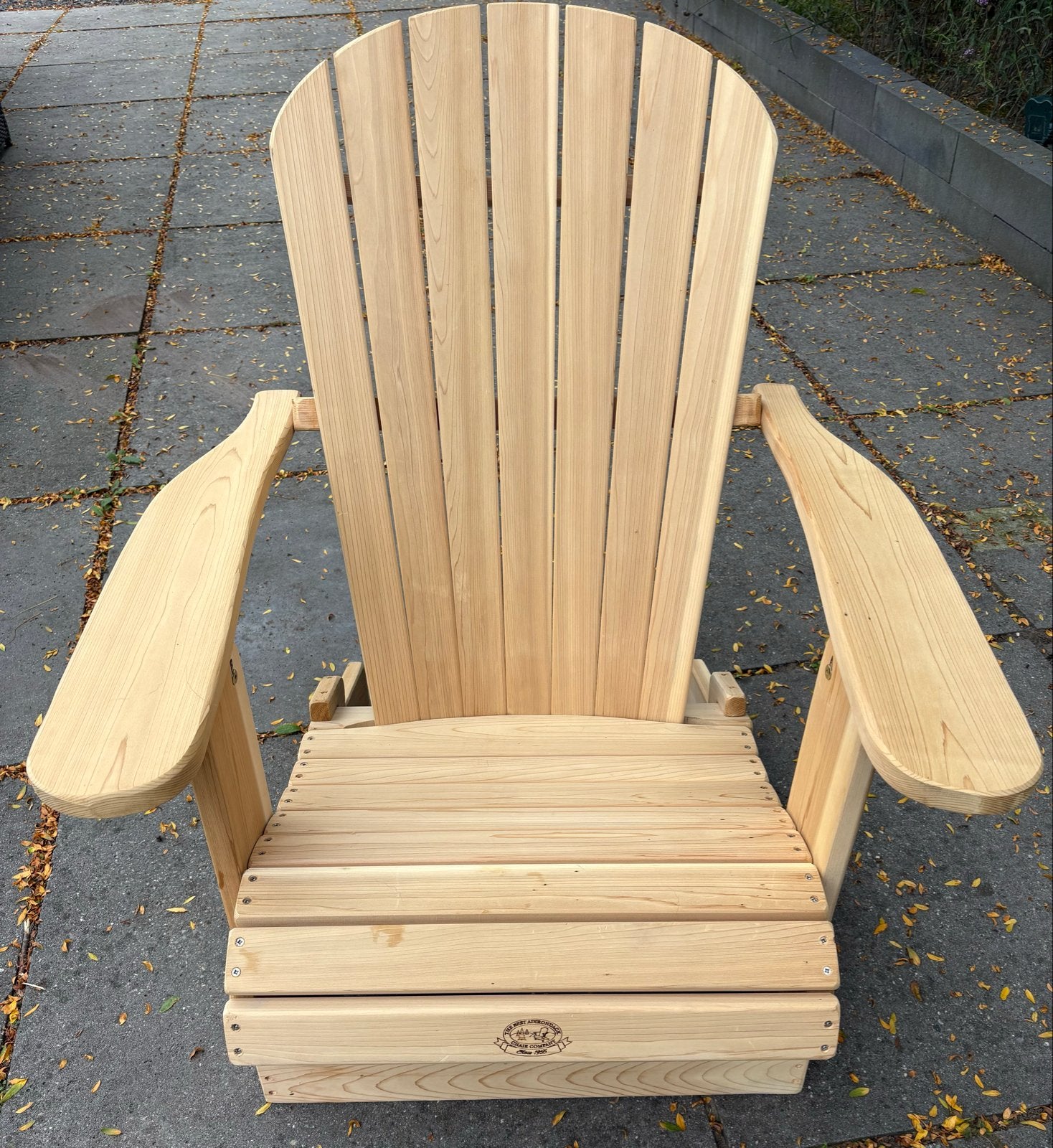 Nieuwe Adirondack stoel van hout, Tuin en Terras, Ophalen of Verzenden, Nieuw, Hout