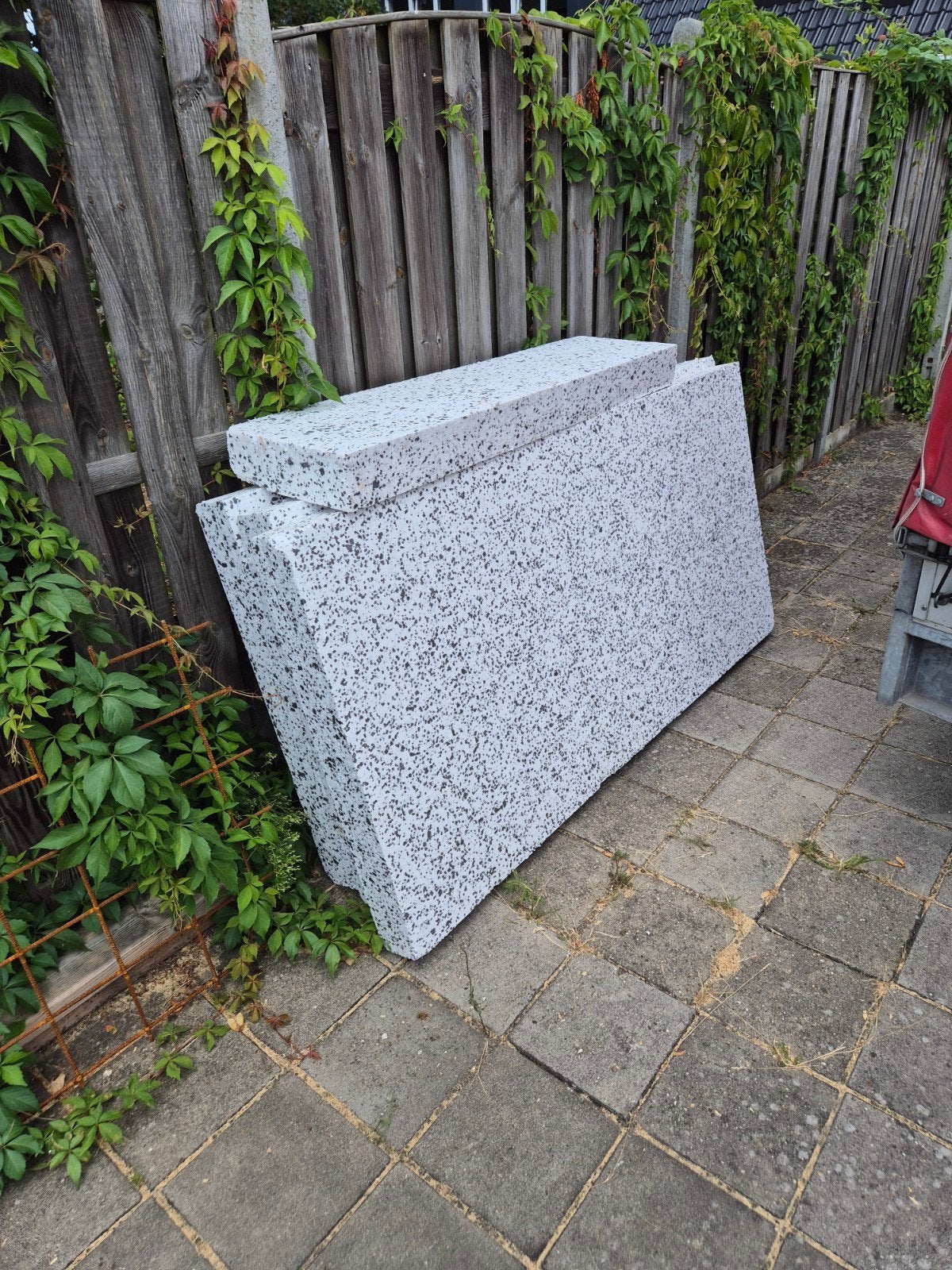 Unidek EPS 100-SE isolatieplaten 120mm, 3 stuks + reststuk, Ophalen, Dakisolatie, Gebruikt, 12 cm of meer