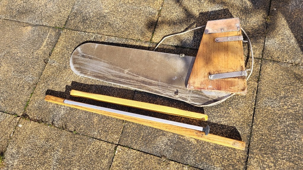 Roer zeilboot met helmstok en verlenger, Ophalen of Verzenden, Gebruikt, Overige typen