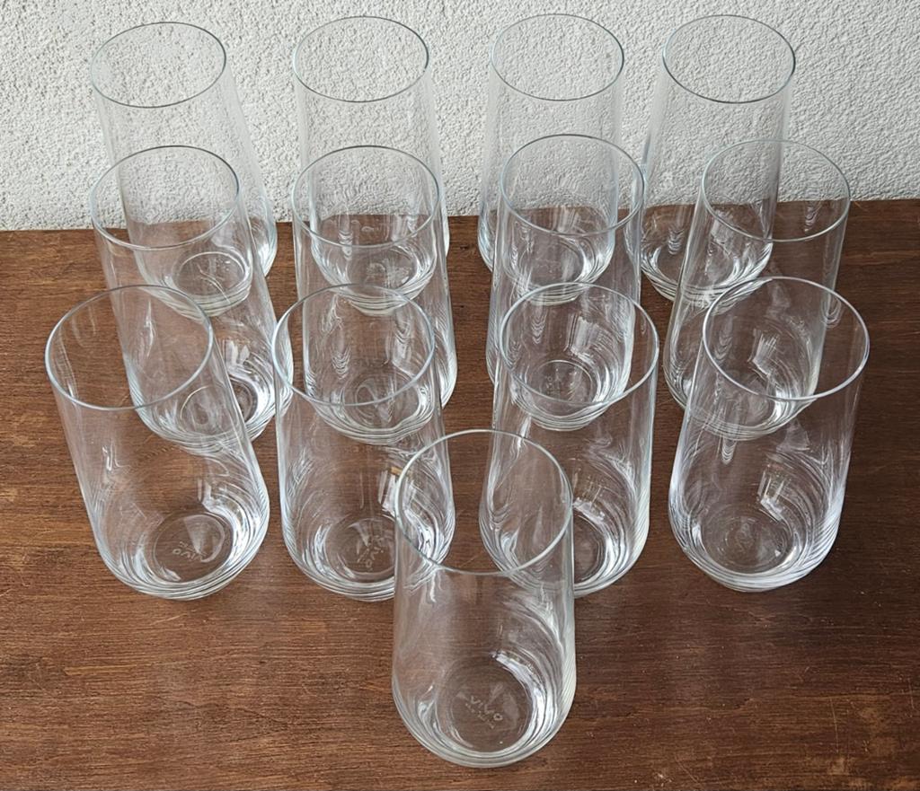 Vivo Villeroy en Boch longdrink en water glazen, Ophalen of Verzenden, Zo goed als nieuw