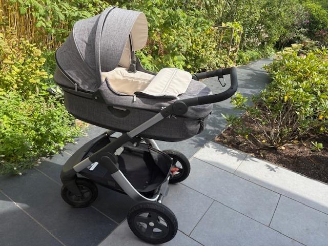 Te koop: Stokke trailz kinderwagen, Gebruikt, Combiwagen, Verstelbare duwstang, Ophalen