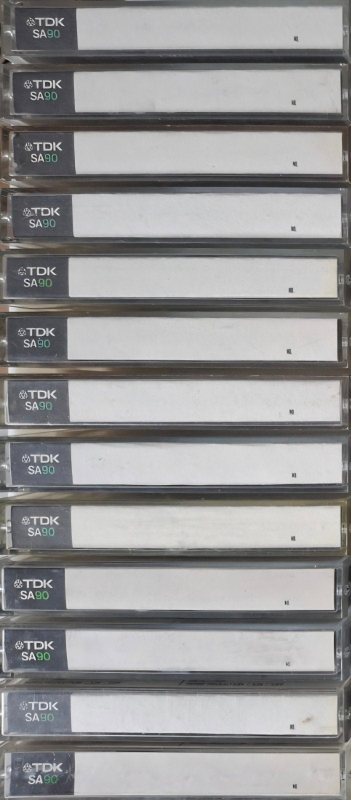 13 TDK Chrome Type II Cassettebandjes, Ophalen