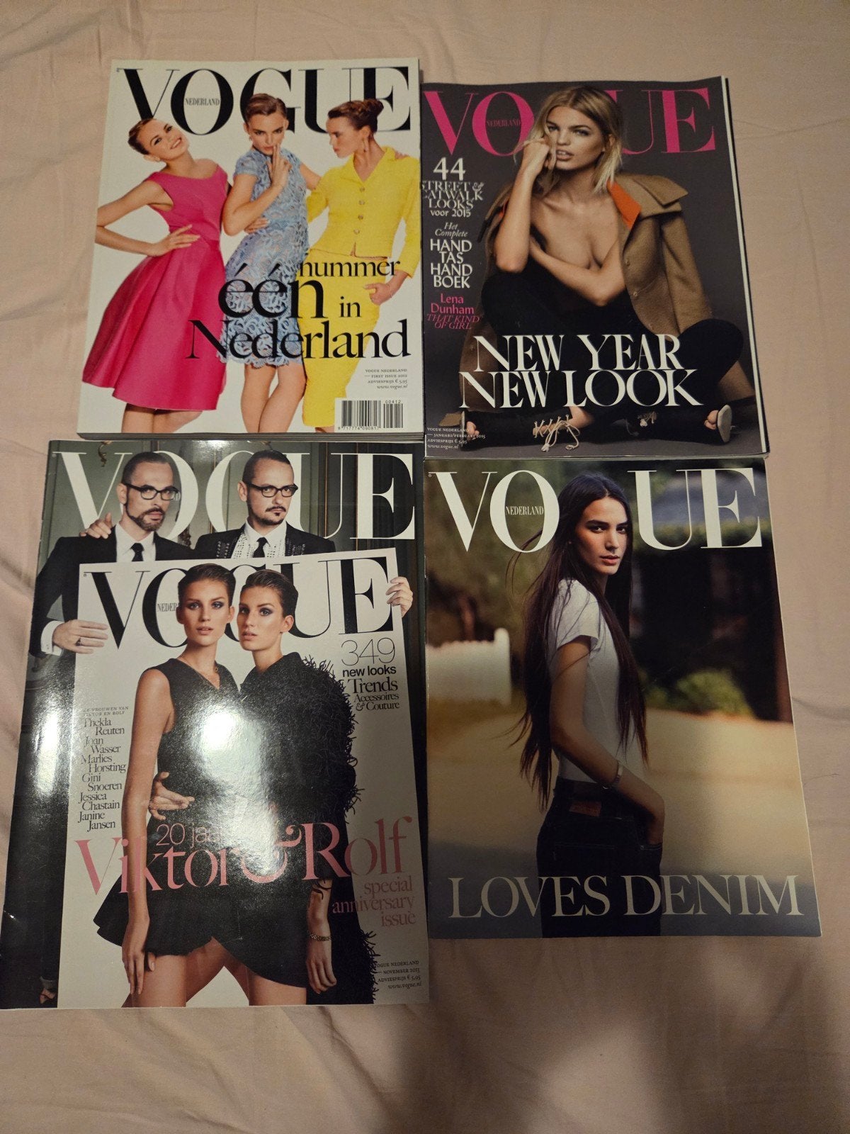 3 x Vogue, Ophalen, Zo goed als nieuw