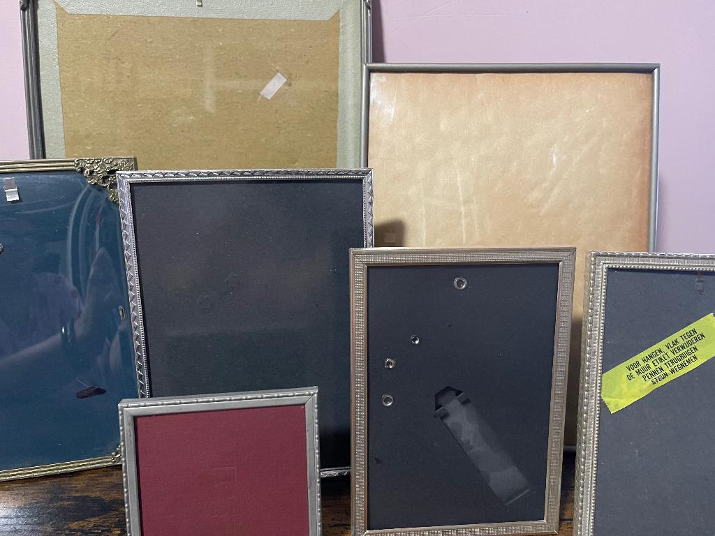 Oude fotolijstjes, Antiek en Kunst, Curiosa en Brocante, Ophalen of Verzenden