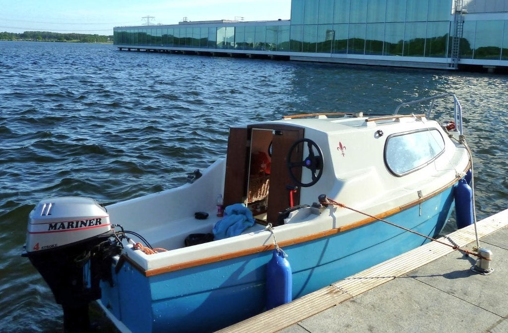 Kajuitbootje inclusief BB en trailer, Ophalen, 4 m, Anker, 2 m