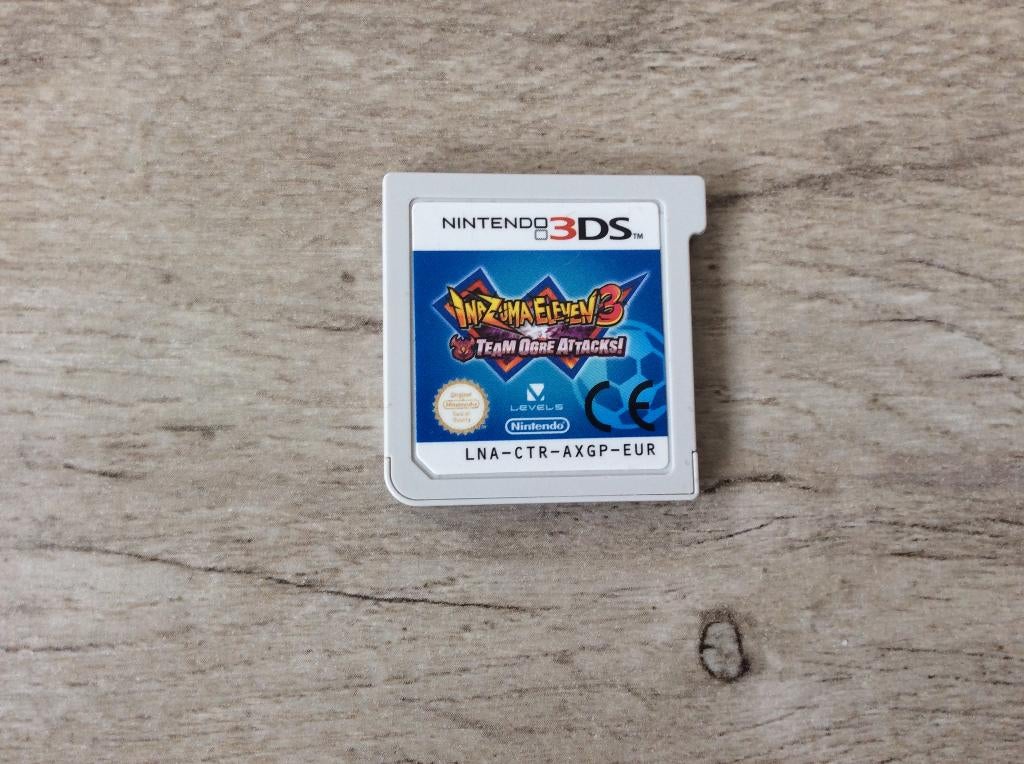 Inazuma Eleven 3 Team Ogre Attacks voor de Nintendo 3DS, Spelcomputers en Games, Games | Nintendo 2DS en 3DS, 1 speler, Ophalen of Verzenden