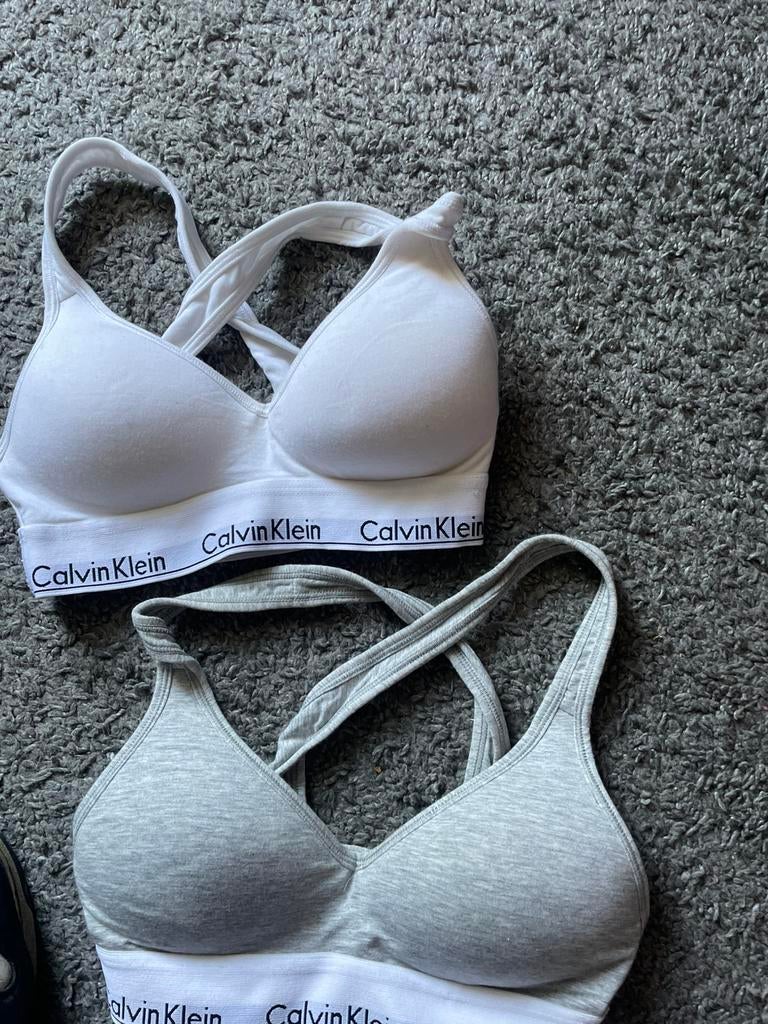 Calvinklein sport BH maat XS/ XXS, Ophalen of Verzenden, Grijs, BH