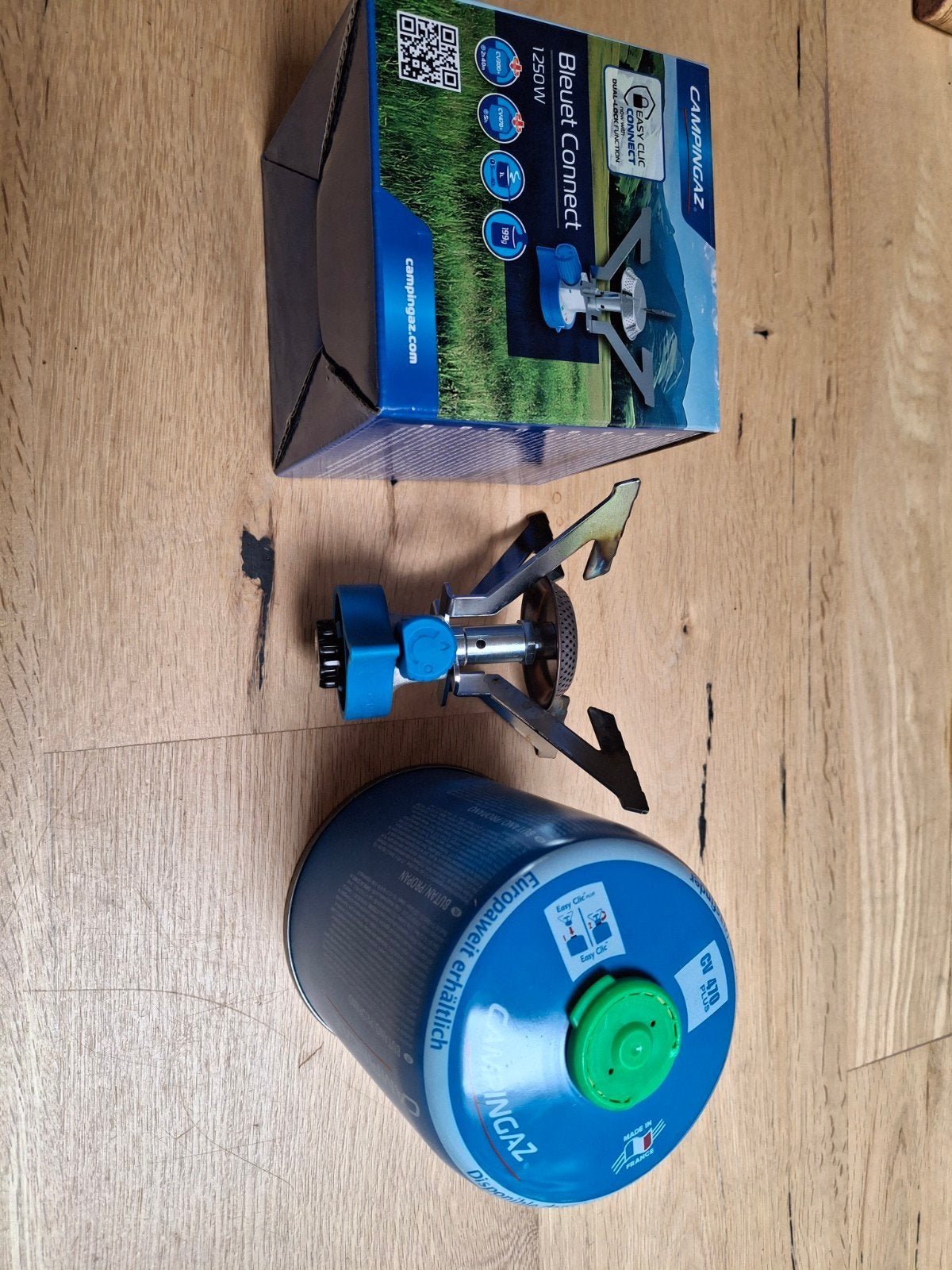 Campingaz Bleuet Connect Gasbrander met Gasfles, Caravans en Kamperen, Ophalen of Verzenden