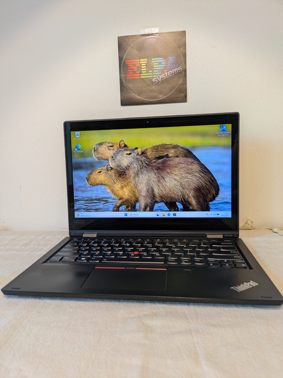 Lenovo ThinkPad L390 Yoga – 2-in-1 tablet met nieuwe Accu, Computers en Software, Windows Laptops, 256 GB, Intel Core i5-8265U