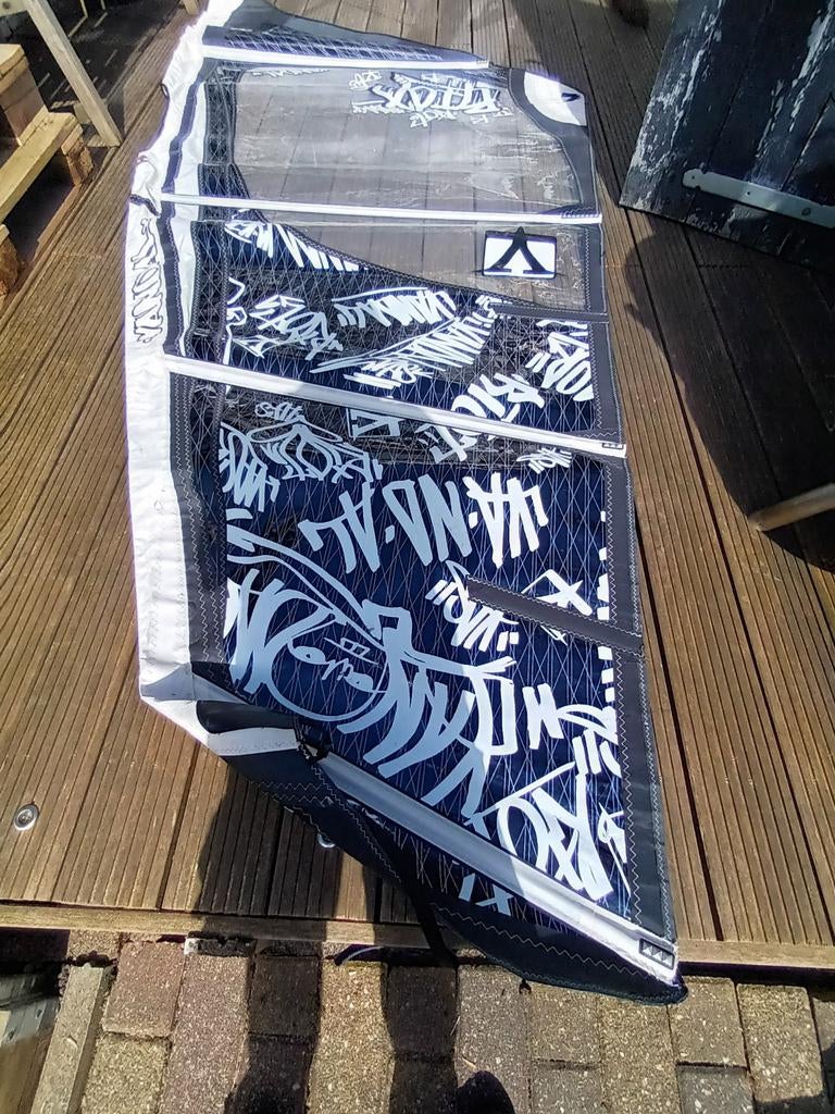 Vandal Riot 4.0 wave windsurfzeil, Watersport en Boten, Ophalen, Gebruikt, Zeil