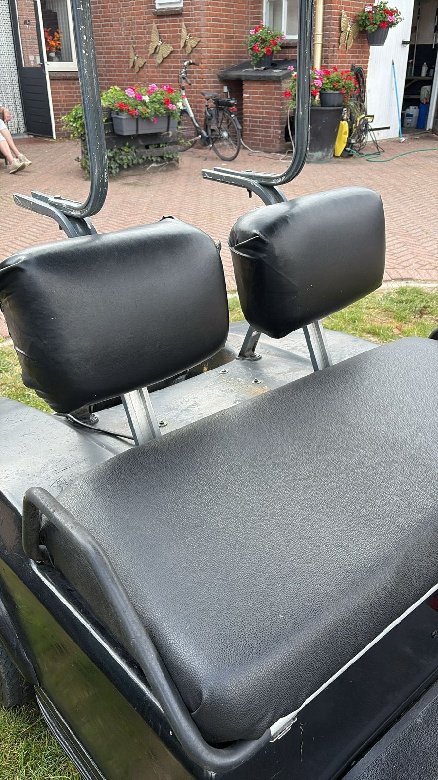 Clubcar 36volt accus 80% ingebouwde  accu lader rijd prima, Sport en Fitness, Golf, Ophalen, Zo goed als nieuw, Golfkar