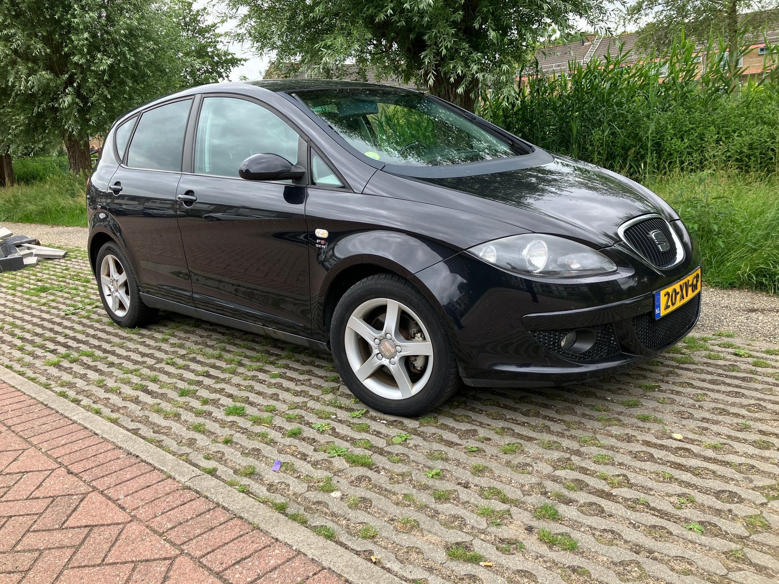 Seat Altea 2.0 FSI 16V 110KW 2007 Zwart, Auto's, Seat, Voorwielaandrijving, 1984 cc, Zwart, Handgeschakeld