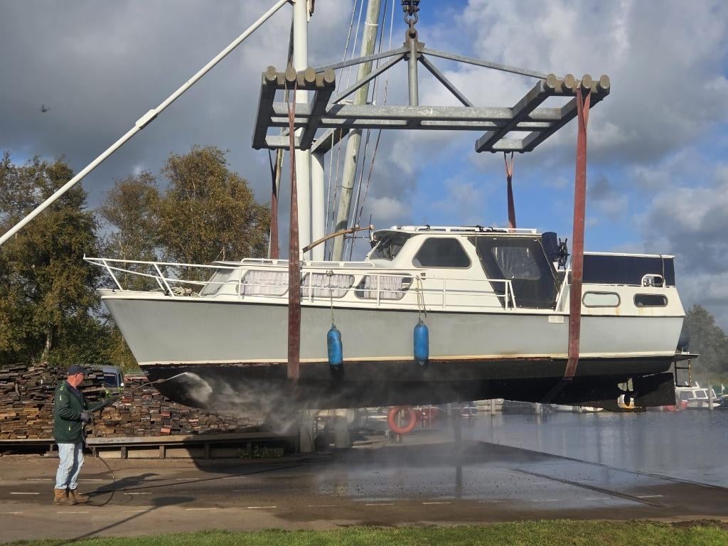 Boot, Watersport en Boten, Motorboten en Motorjachten, Ophalen, Gebruikt, Staal, 50 pk of meer