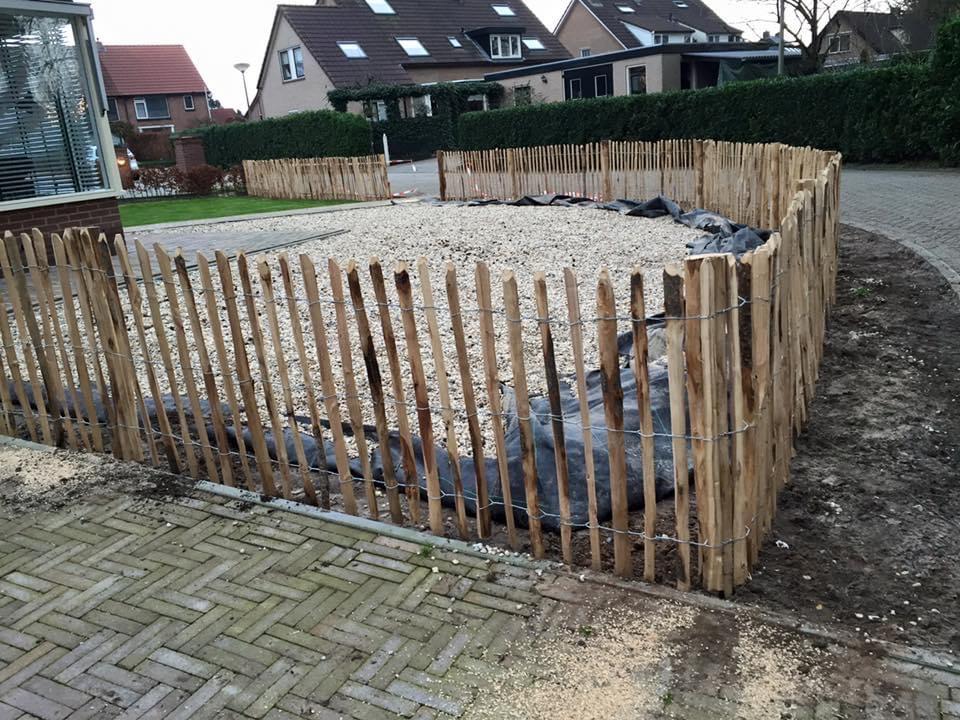 Kastanje Hekwerk, Schapenhekken, Poorten en Palen, Met poort, Nieuw, Ophalen of Verzenden, Tuinhek