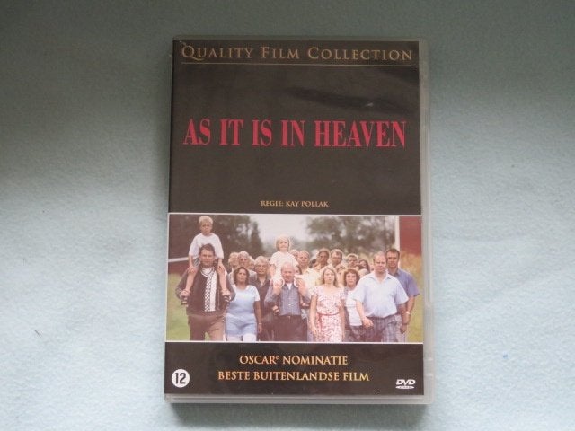 DVD Så som i himlen (Zweeds) met NL ondertiteling, Nederlands, Overige genres, Ophalen of Verzenden, Zo goed als nieuw