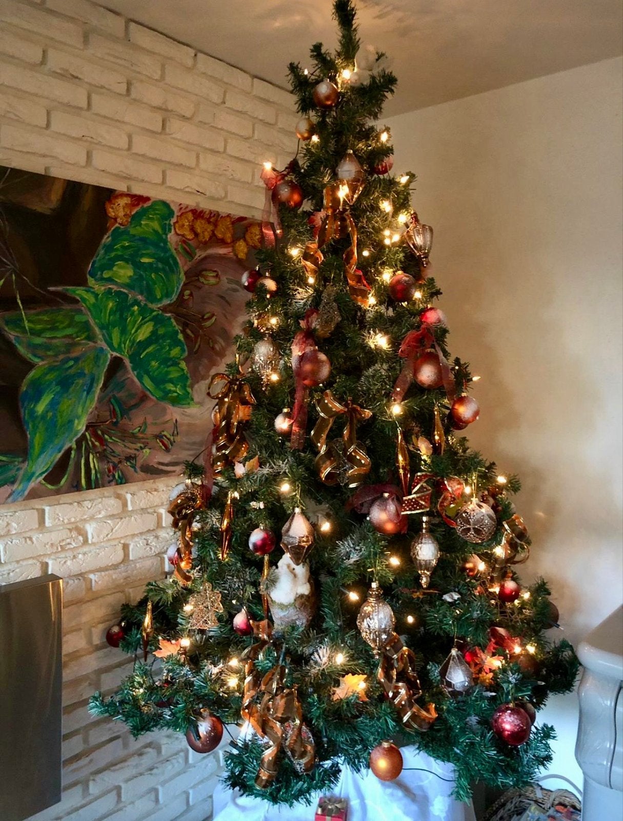 Kunst Kerstboom. 180 cm. Zgan., Diversen, Ophalen, Zo goed als nieuw