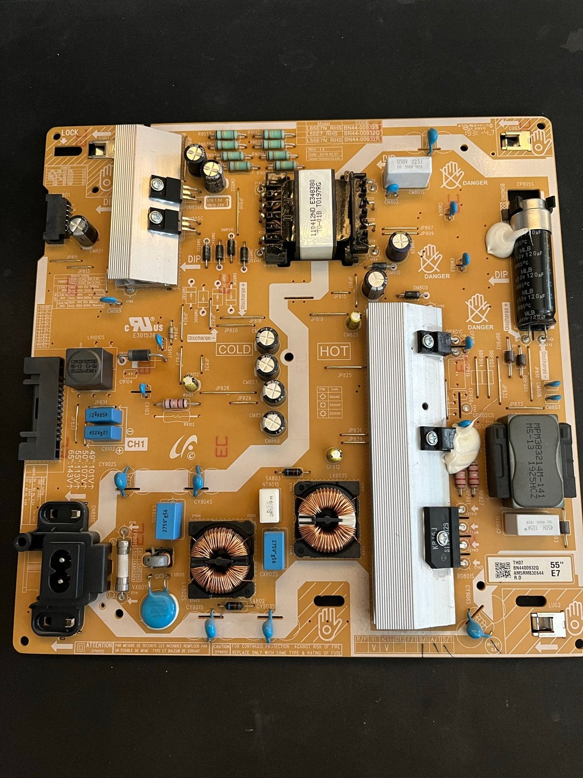 Power board Samsung TV (BN44-00932Q) - L55E7N/L65E7N, Ophalen of Verzenden, Zo goed als nieuw