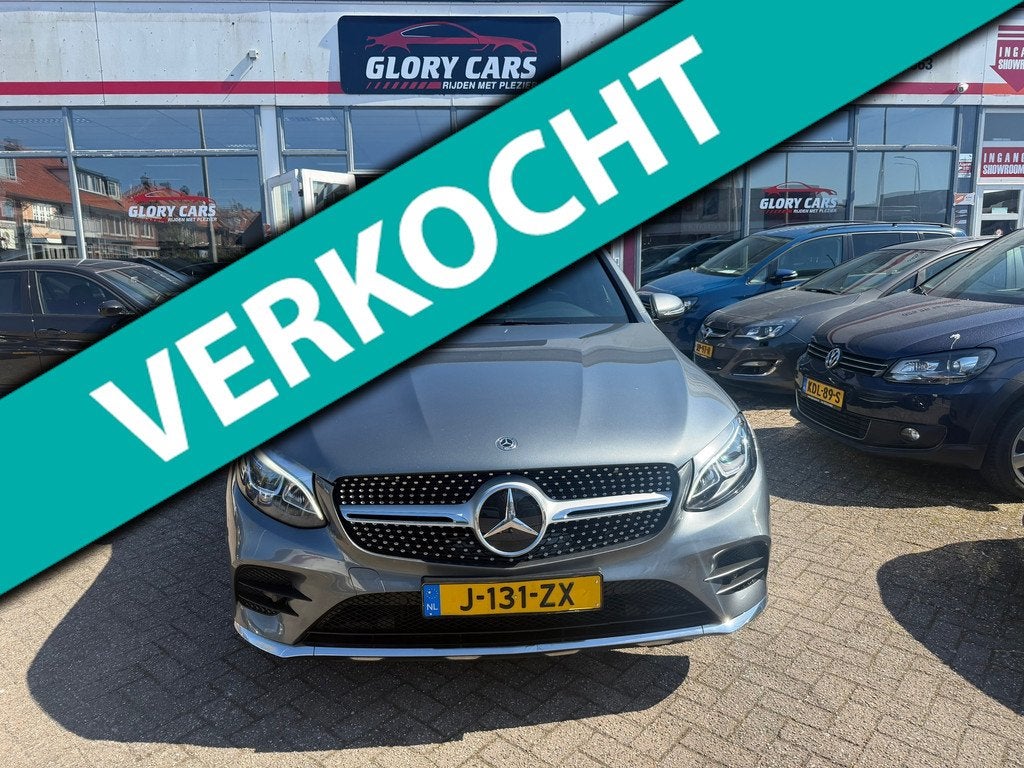 Mercedes-Benz GLC-klasse Coupé 250 4MATIC Business Solution, Auto's, Mercedes-Benz, Gebruikt, 4 cilinders, Leder, Bedrijf
