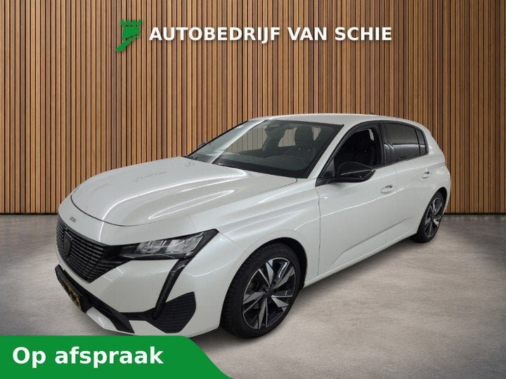 Peugeot 308 1.2 PureTech Allure 1e-Eig. & Dealer-Onderh BOVA, Gebruikt, 1199 cc, Leder en Stof, Wit