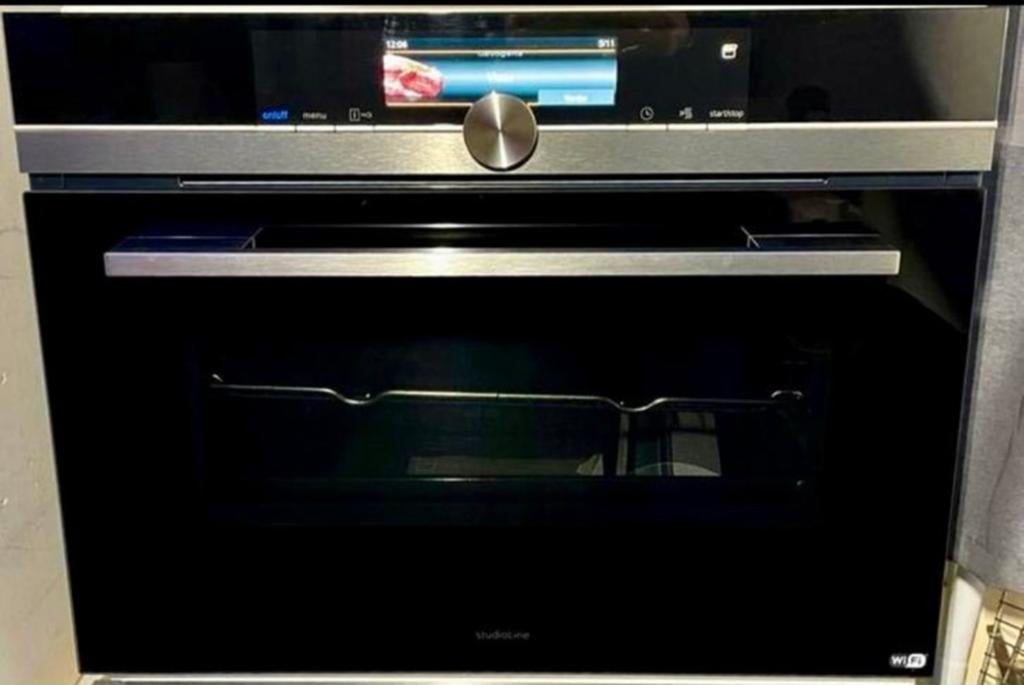 Zeer luxe  SIEMENS Combi-oven/Stoomoven CS858GRB7 (WiFi), Witgoed en Apparatuur, Ovens, Zo goed als nieuw, Inbouw, Combi-oven