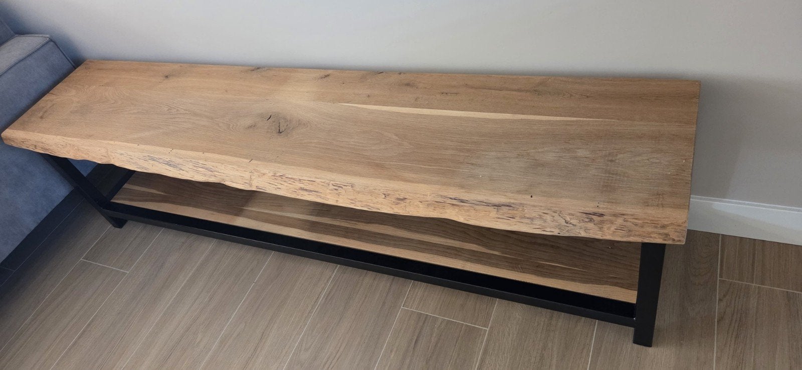 Mango houten tv meubel, Minder dan 50 cm, Gebruikt, 50 tot 75 cm, 150 tot 200 cm