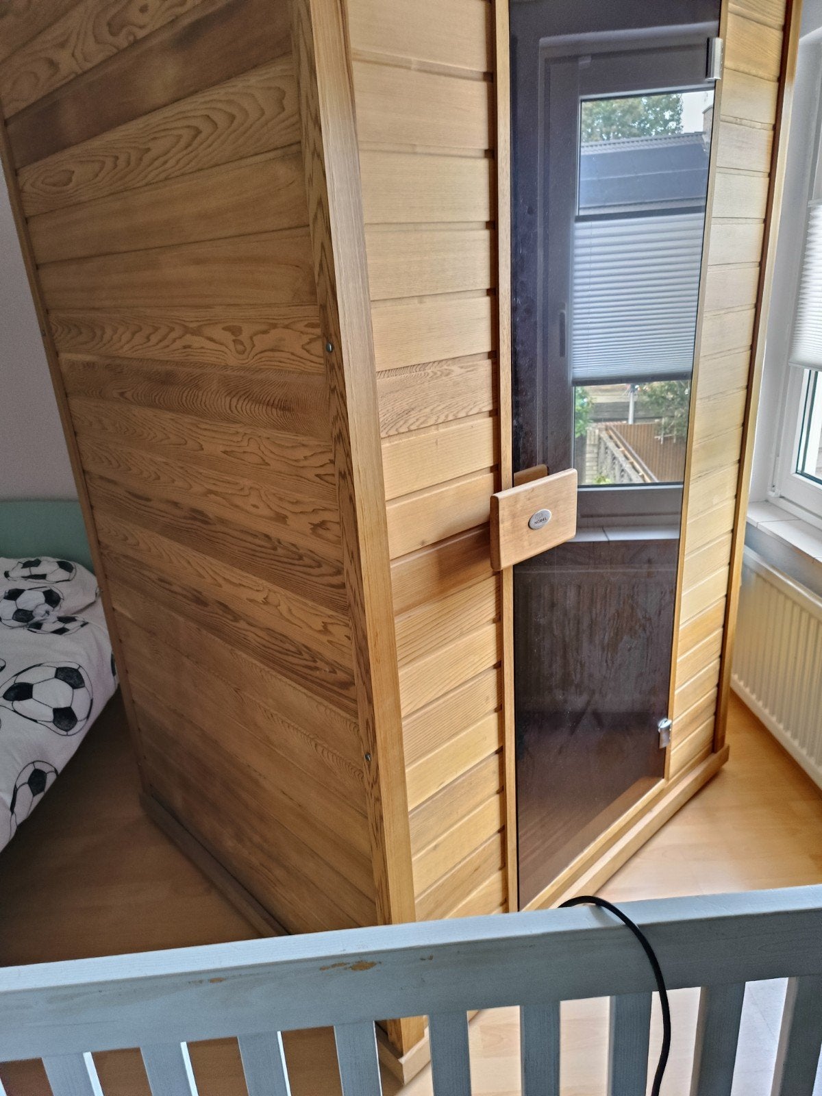 Mooie 3 persoon infrarood sauna, Ophalen, Complete sauna