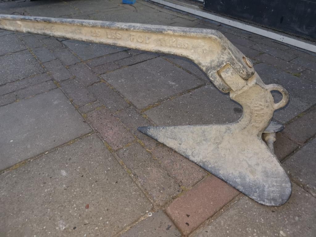 Ploegschaar anker 11 kg, Watersport en Boten, Verzenden, Gebruikt, Overige typen