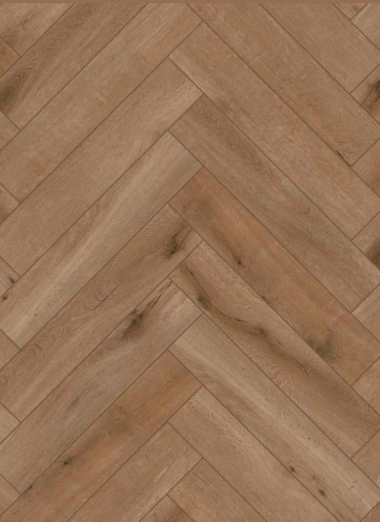 Pvc visgraat Gelasta Callisto 4200 Natural Dark Oak, Ophalen