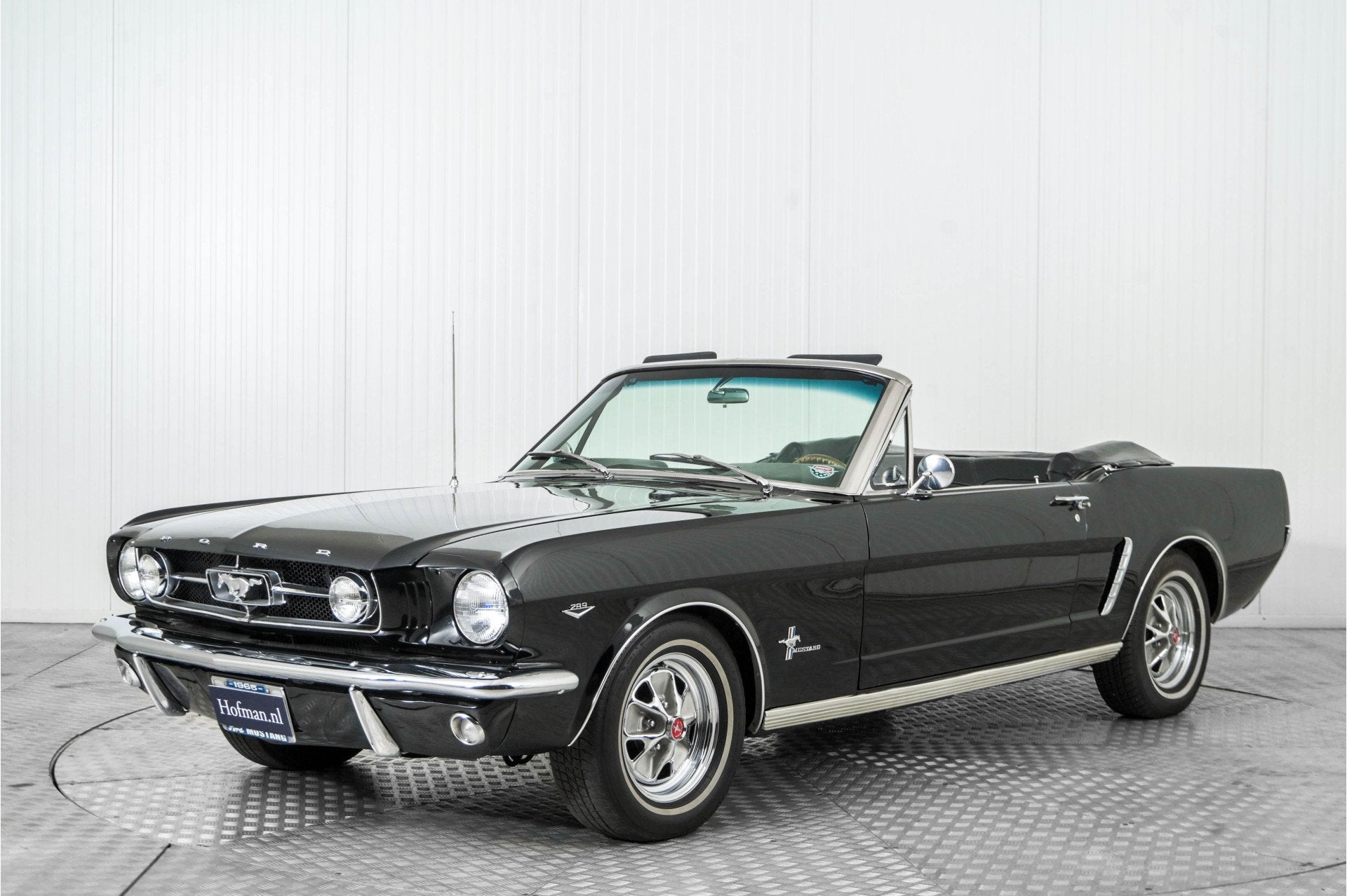Ford Mustang Cabrio V8 automaat (bj 1965), Automaat, Gebruikt, Overige carrosserieën, Zwart