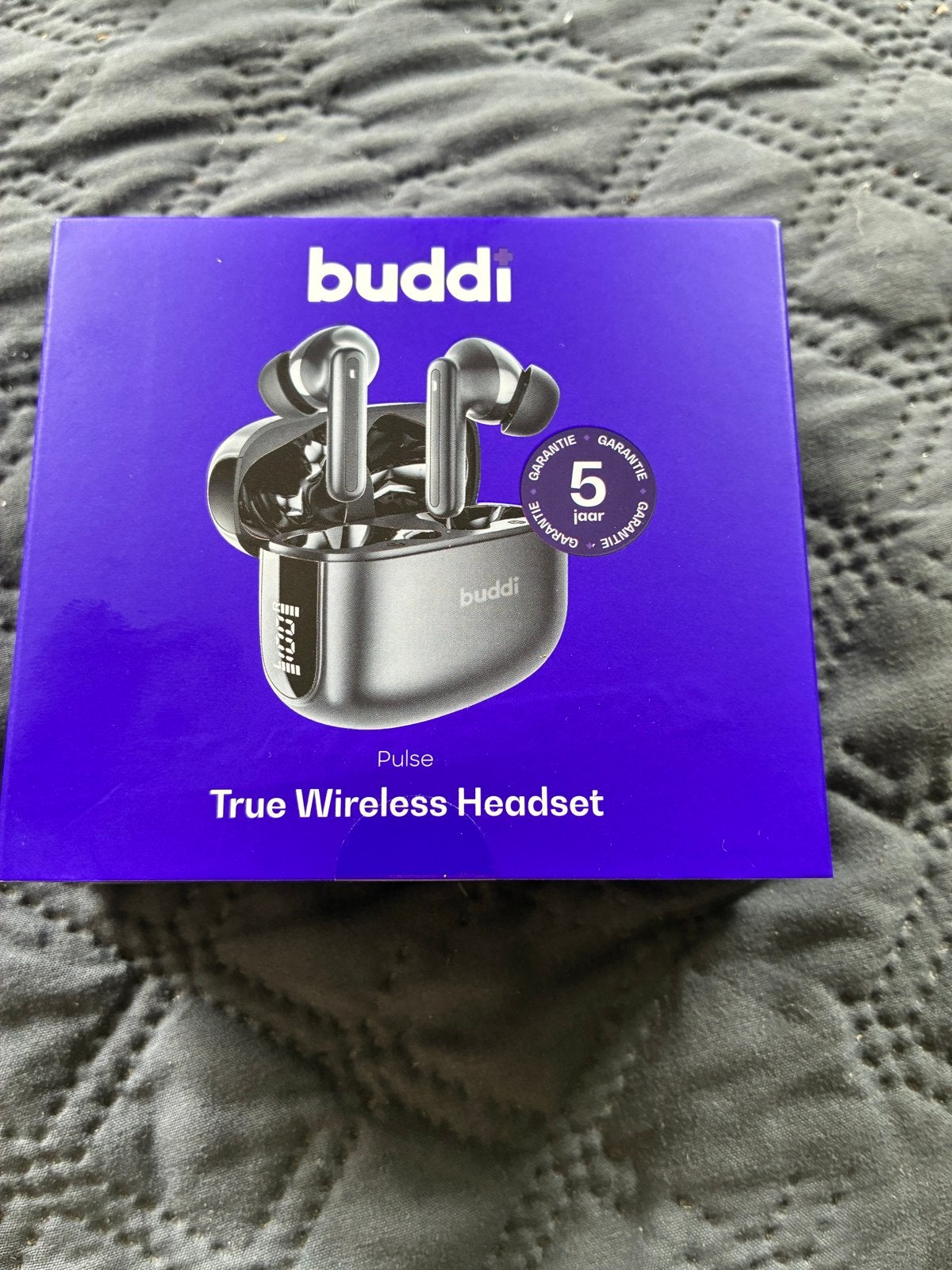 Buddi Pulse True Wireless Headset - Nieuw in doos, Audio, Tv en Foto, Overige merken, In-ear, Bluetooth, Nieuw