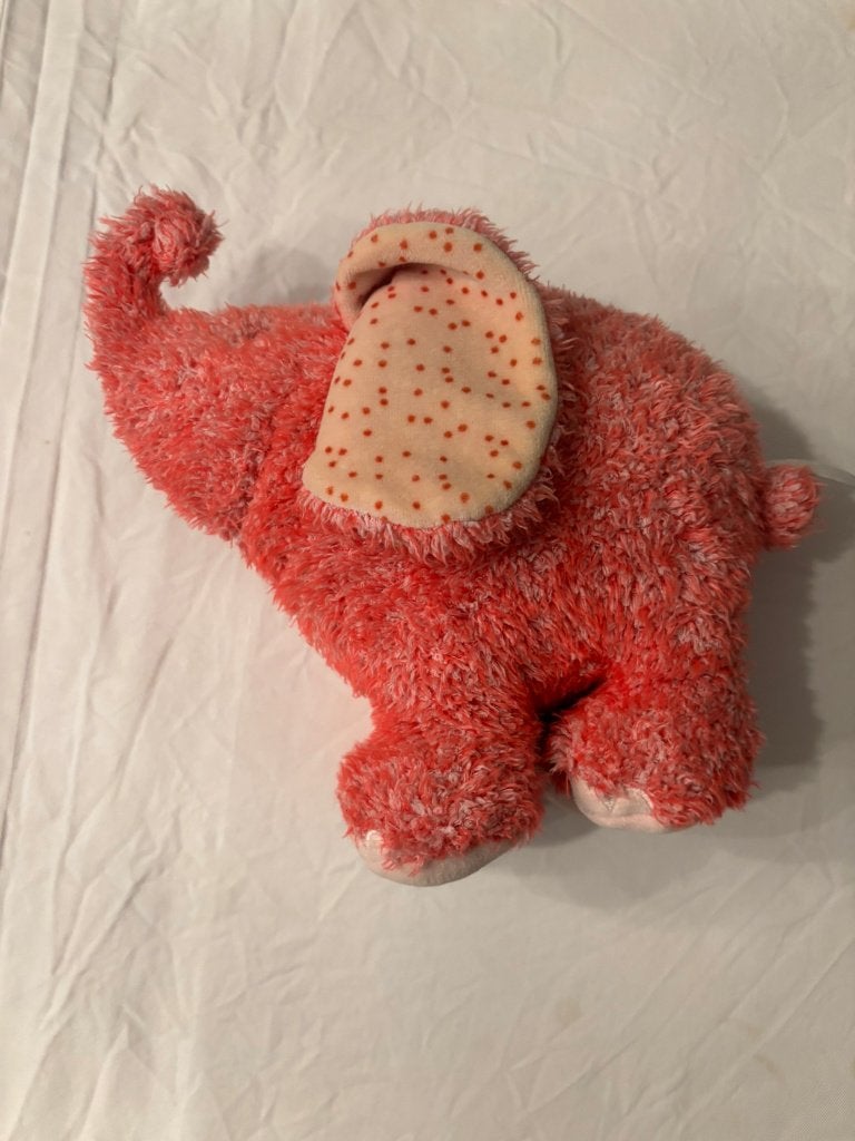 Happy horse roze knuffel olifant erin met muziekdoosje!, Met geluid, Overige karakters, Ophalen of Verzenden, Zo goed als nieuw