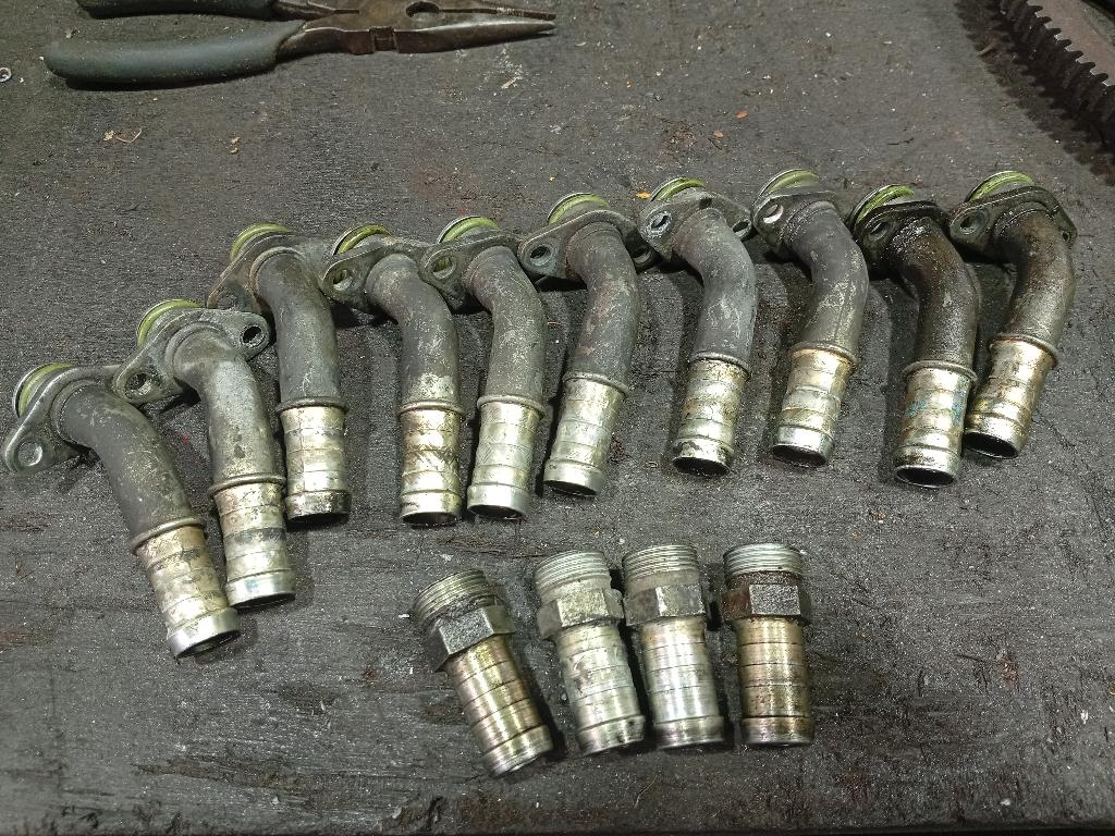 MERCEDEA OM60X OLIE KOEL ADAPTERS, Verzenden, Gebruikt, Mercedes-Benz