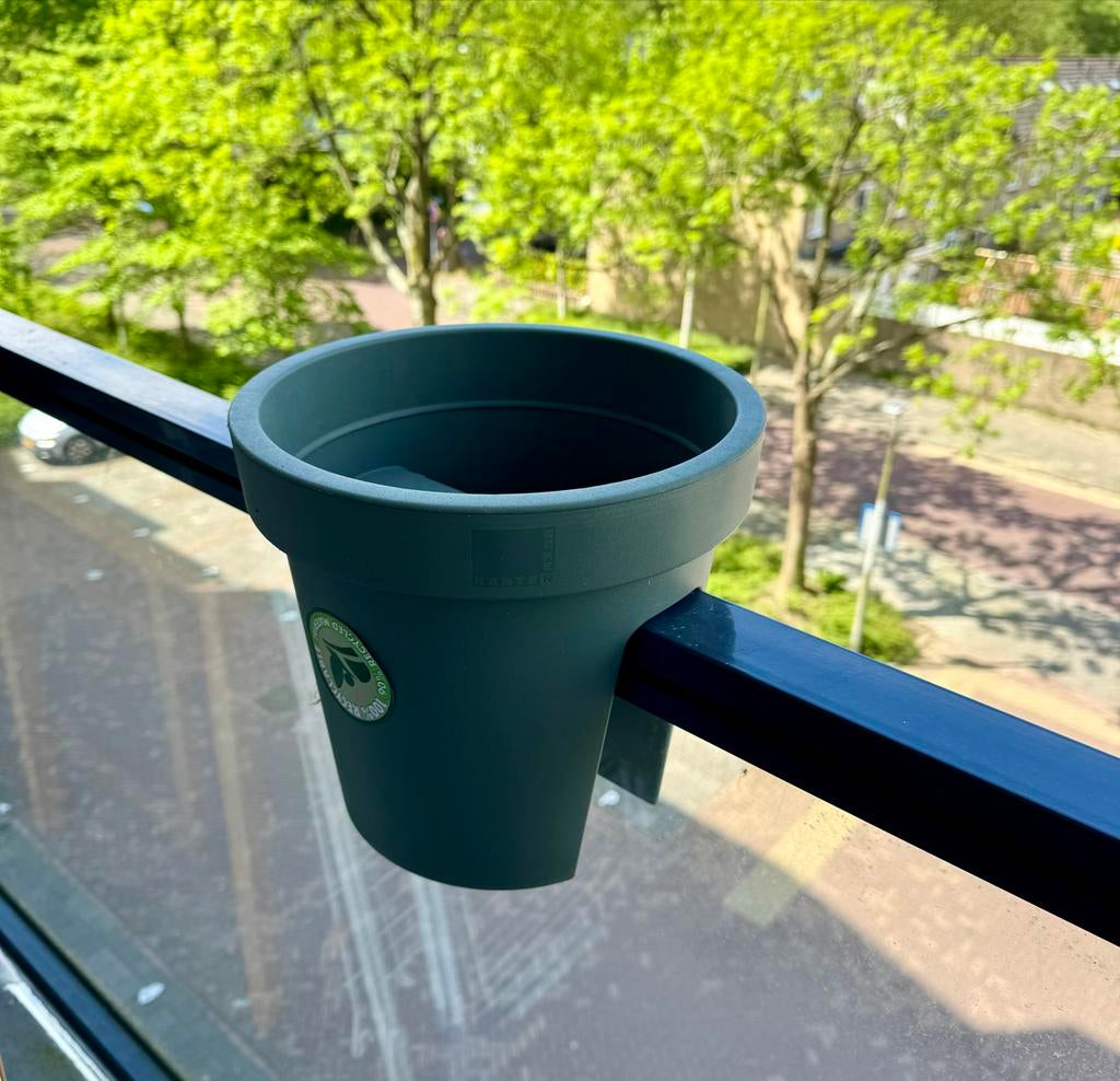 Handige Balkon Bloempot, Tuin en Terras, Ophalen, Kunststof, Minder dan 30 cm, Balkon