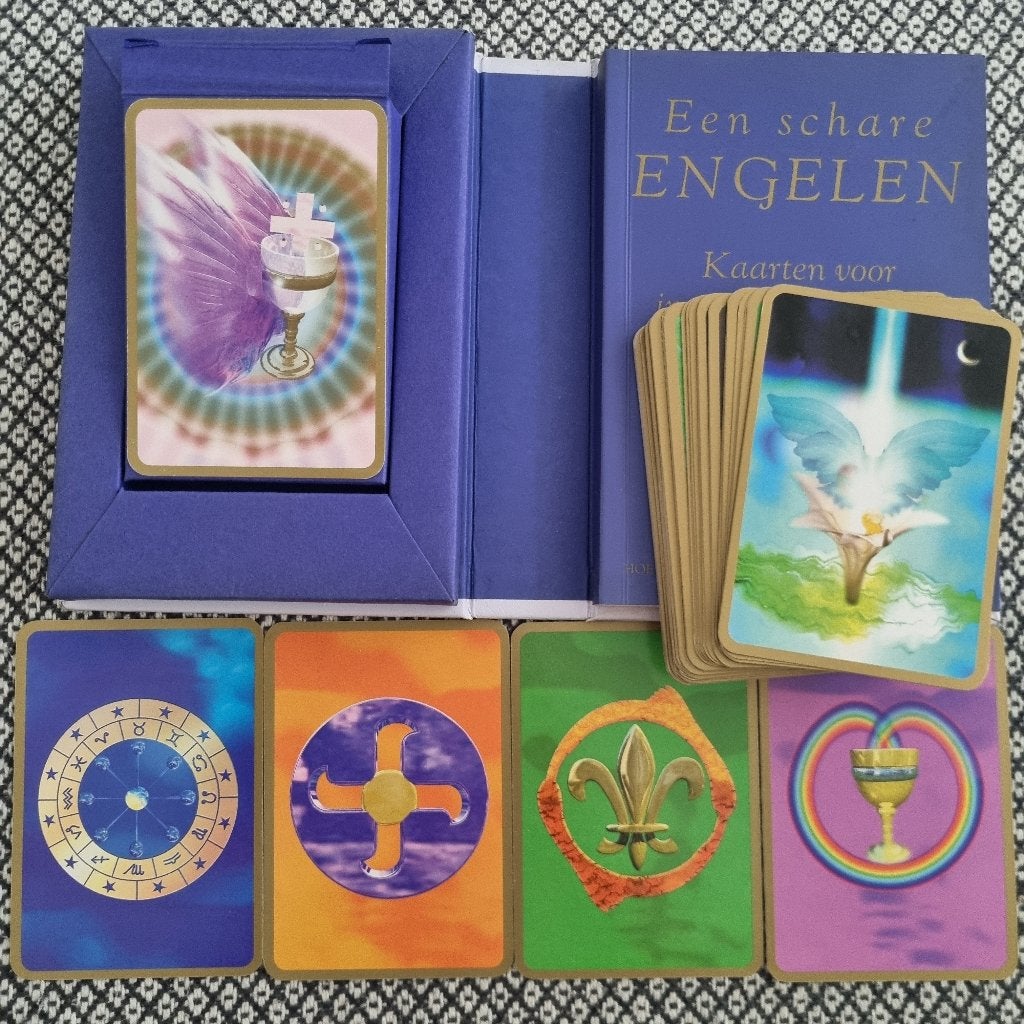 Een schare Engelen orakelkaarten, Ophalen of Verzenden, Zo goed als nieuw, Tarot of Kaarten leggen, Overige typen
