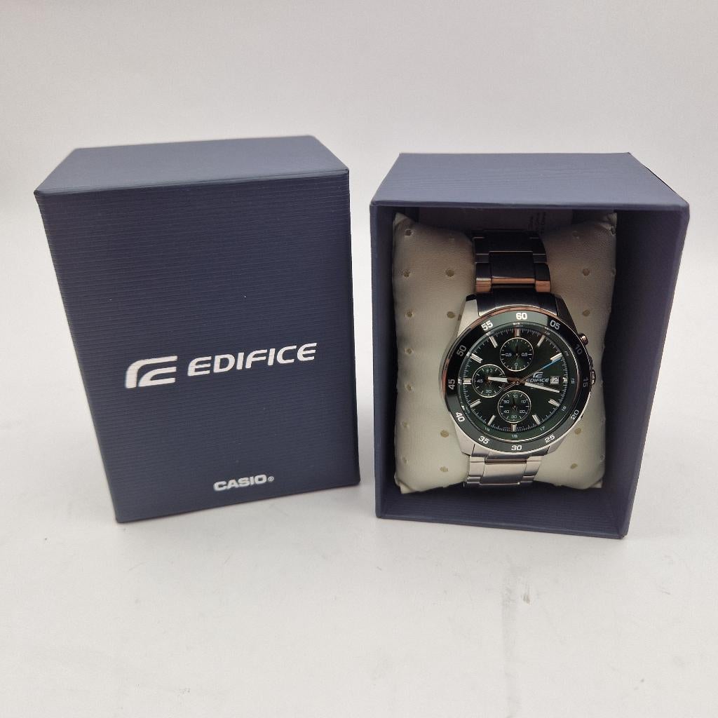 Casio edifice db02tl || Nu Voor Maar €69.99!, Ophalen of Verzenden, Gebruikt, Wandklok
