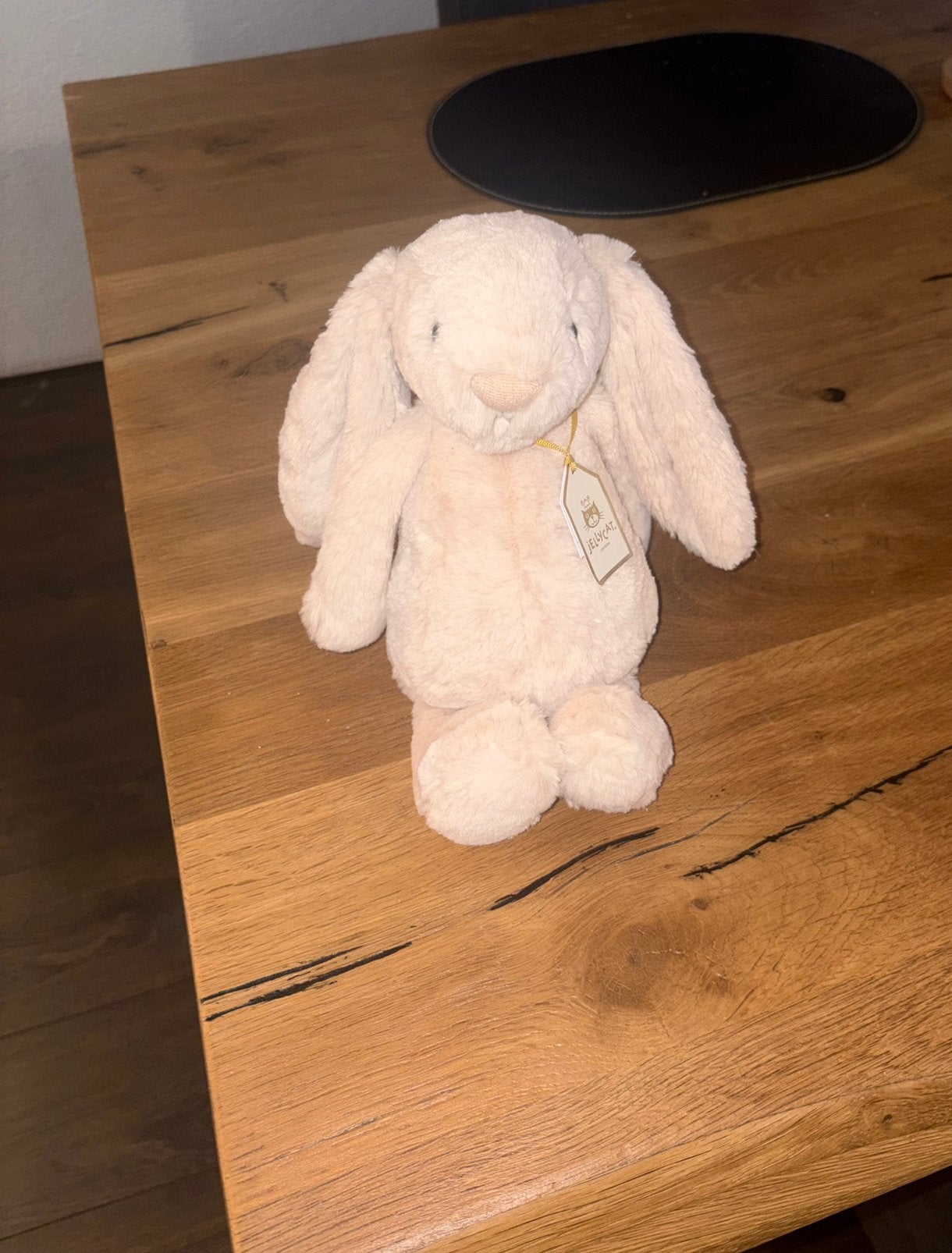 Jellycat Bashful Luxe Bunny Willow, Ophalen of Verzenden, Nieuw, Konijn, Jellycat