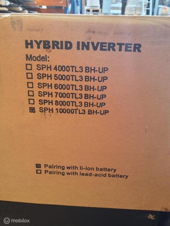 Hybride inverter SPH 10000TL3 BH-UP, Nieuw