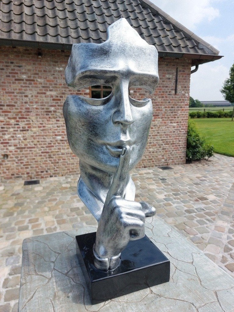 GROOT XXL BEELD FLUISTERAAR 64 CM !, Ophalen