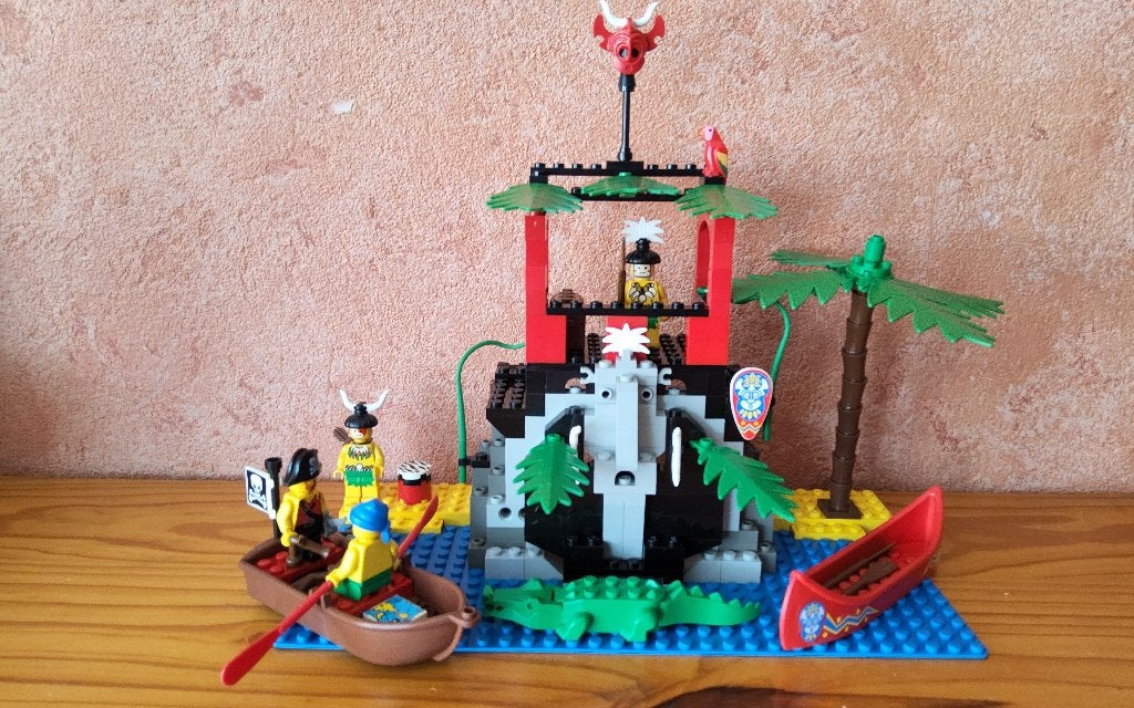 Lego Pirates and islanders: Forbidden Cove 6264., Lego, Zo goed als nieuw, Inclusief instructies, Complete set