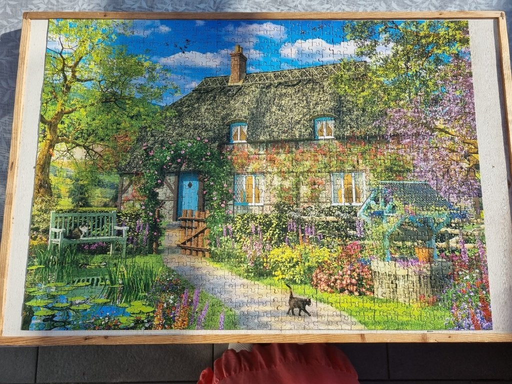 Prachtige Legpuzzel van KING - 1000 Stukjes, Hobby en Vrije tijd, Ophalen of Verzenden, 500 t/m 1500 stukjes, Zo goed als nieuw