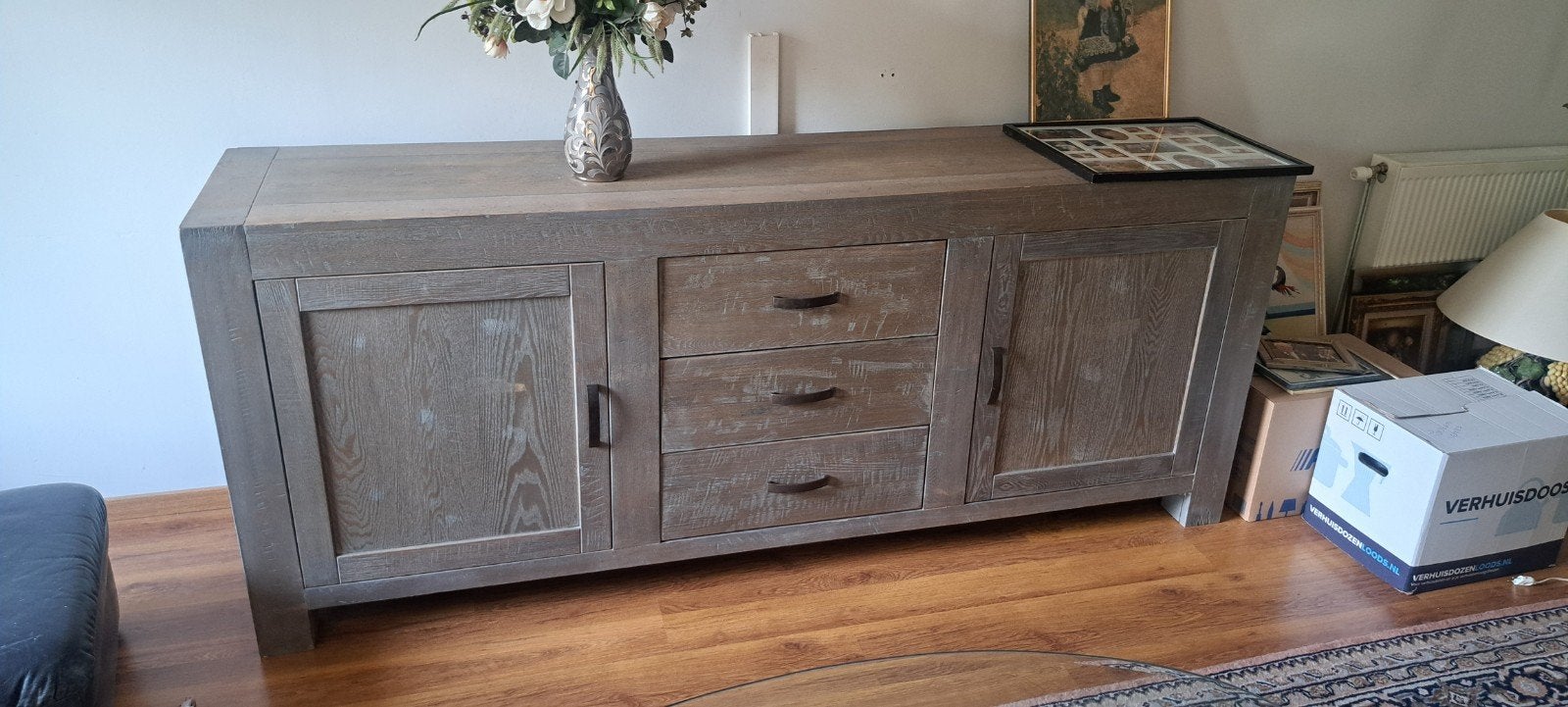 Dressoir, Huis en Inrichting, Kasten | Dressoirs, Ophalen, Zo goed als nieuw, 25 tot 50 cm, 200 cm of meer
