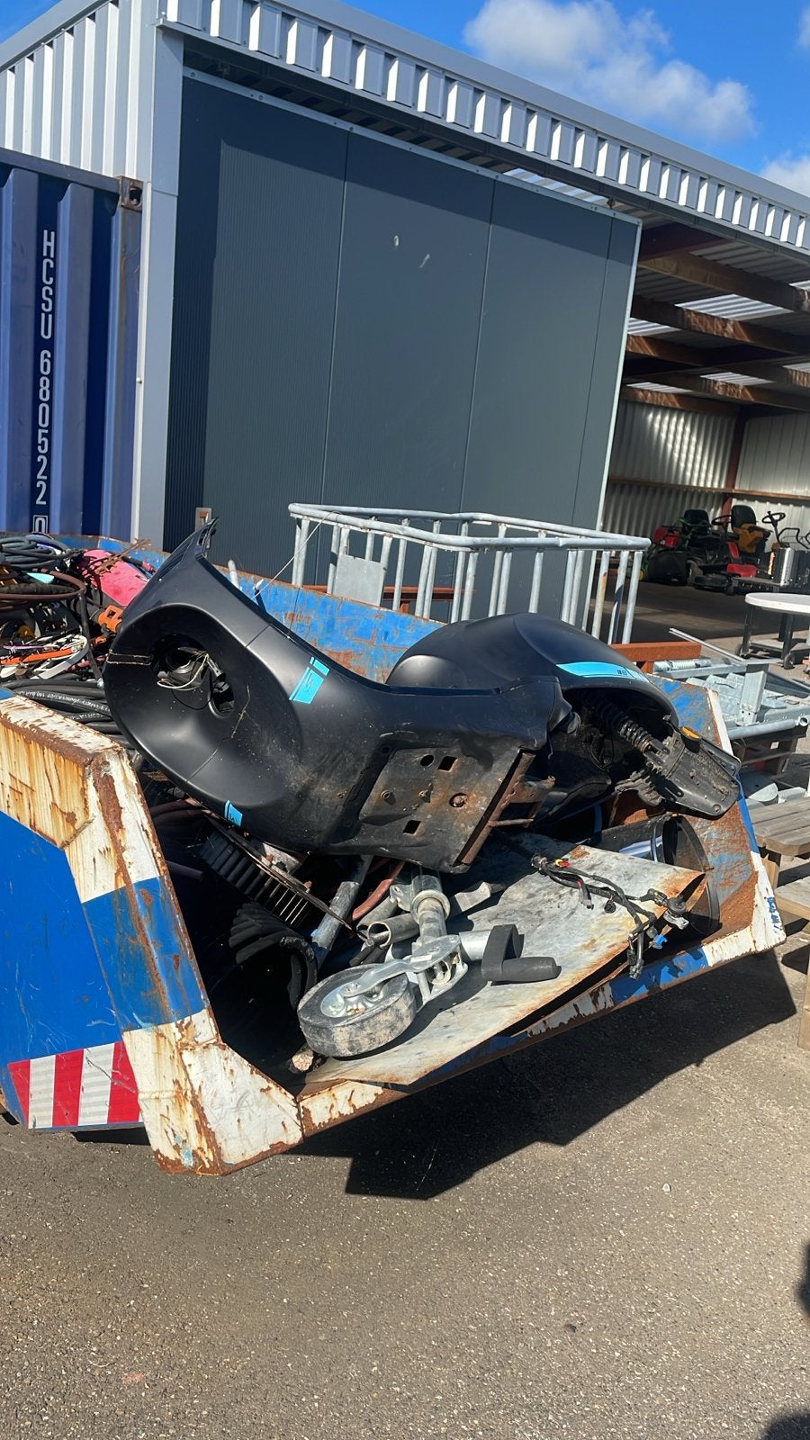 Vespa Sprint onderdelen - ECU, Schokbreker, subframe, etc, Ophalen of Verzenden, Gebruikt, Frame, Vespa