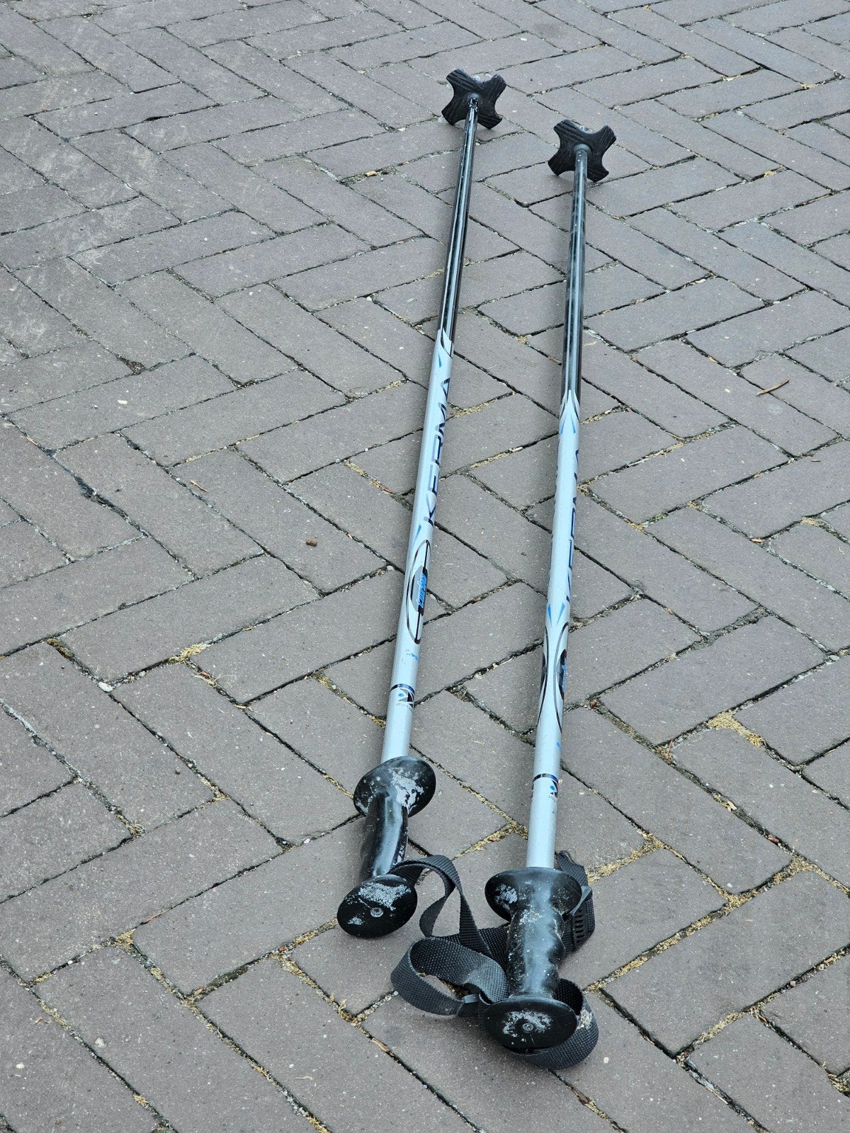 K2 Turbo skistokken - 135 cm, Sport en Fitness, Skiën en Langlaufen, Gebruikt, Stokken, Skiën, Ophalen