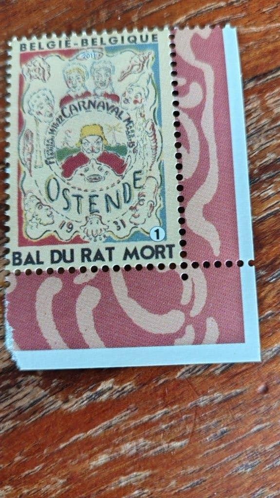 Frankeer zegel Belgie, Ophalen of Verzenden, Postfris