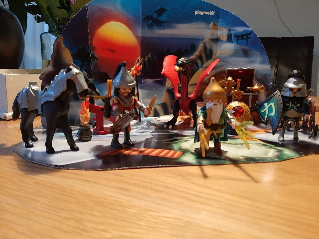 Playmobil 5493 draken schat, Ophalen of Verzenden, Gebruikt